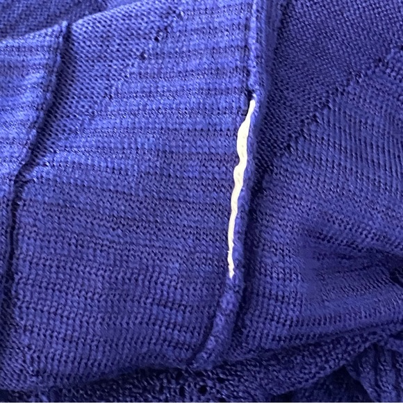 Missoni Blue Knit Long Sleeve Dress - Picture 8 of 9